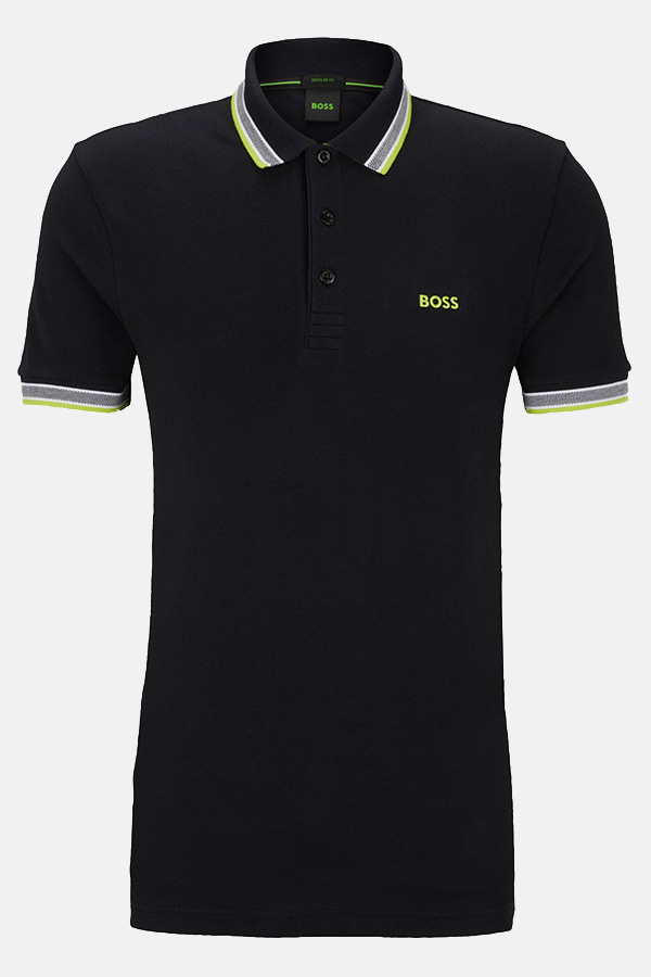 ΜΠΛΟΥΖΑ POLO BOSS - 012 ΜΑΥΡΟ